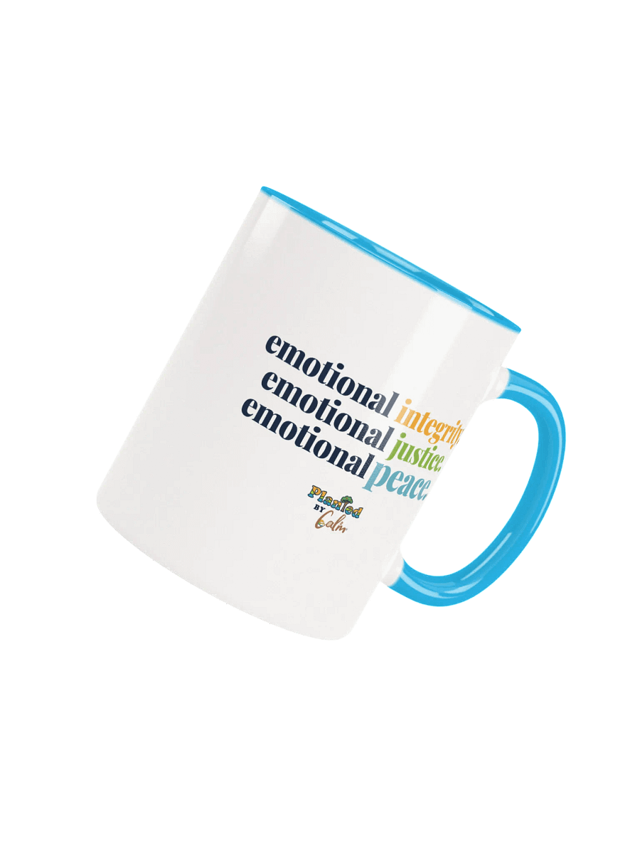Official Planted By Calm | Calm Keepers Color Splash Ceramic Mug (Choose Your Color) product image (4)