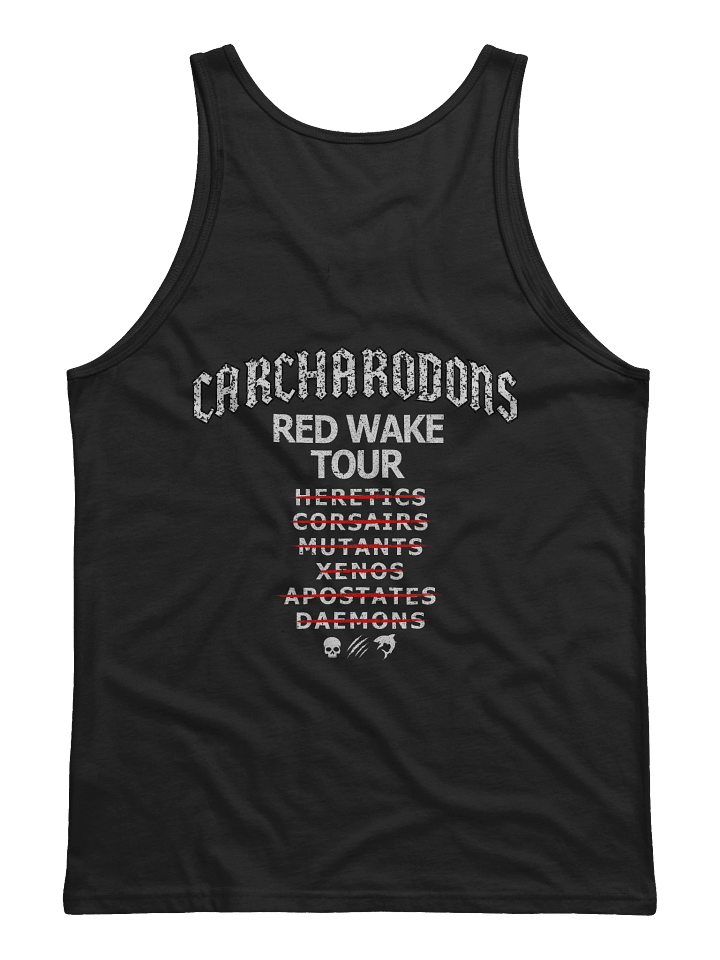 RED WAKE TOUR DELUXE MENS GYM TANK product image (1)