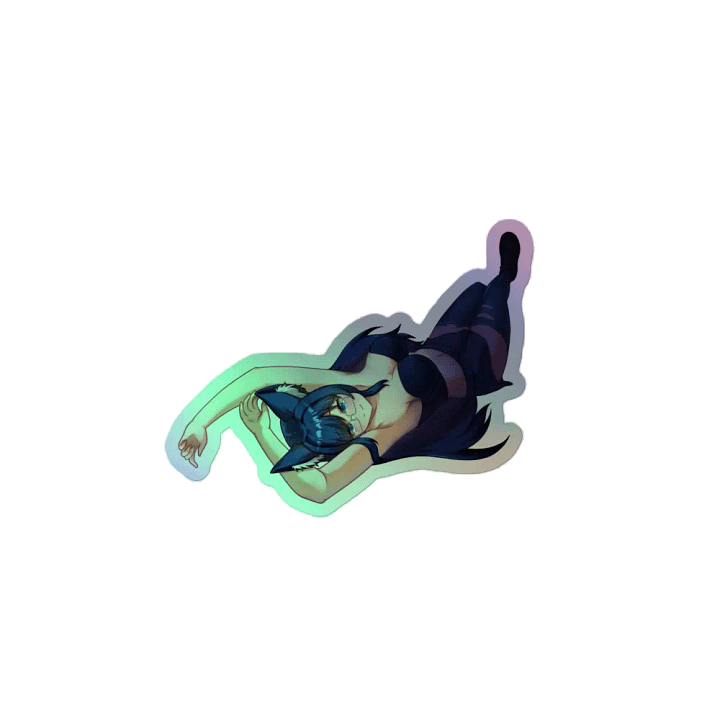 Jackie Lofi Holographic Sticker product image (2)