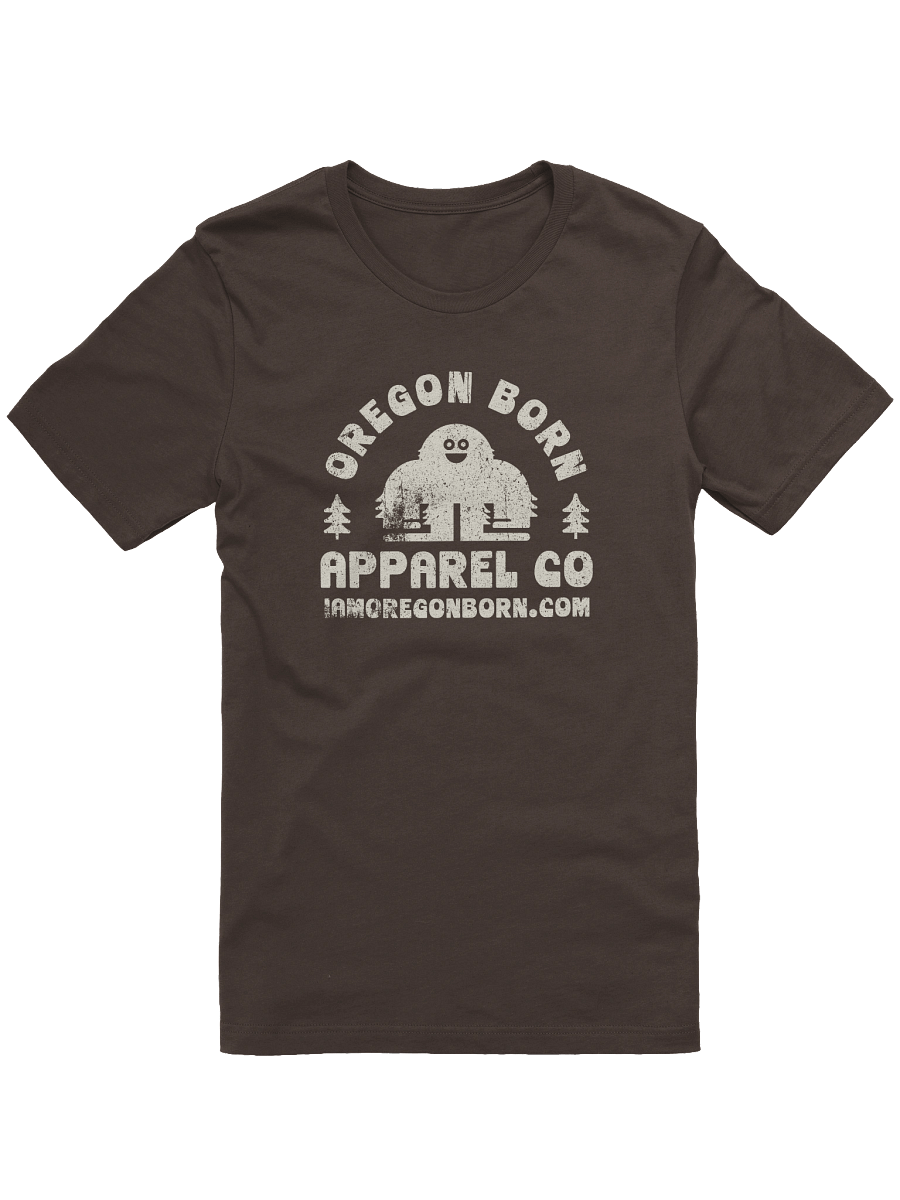 Oregon Born Apparel Co with Bigfoot T-Shirt product image (1)