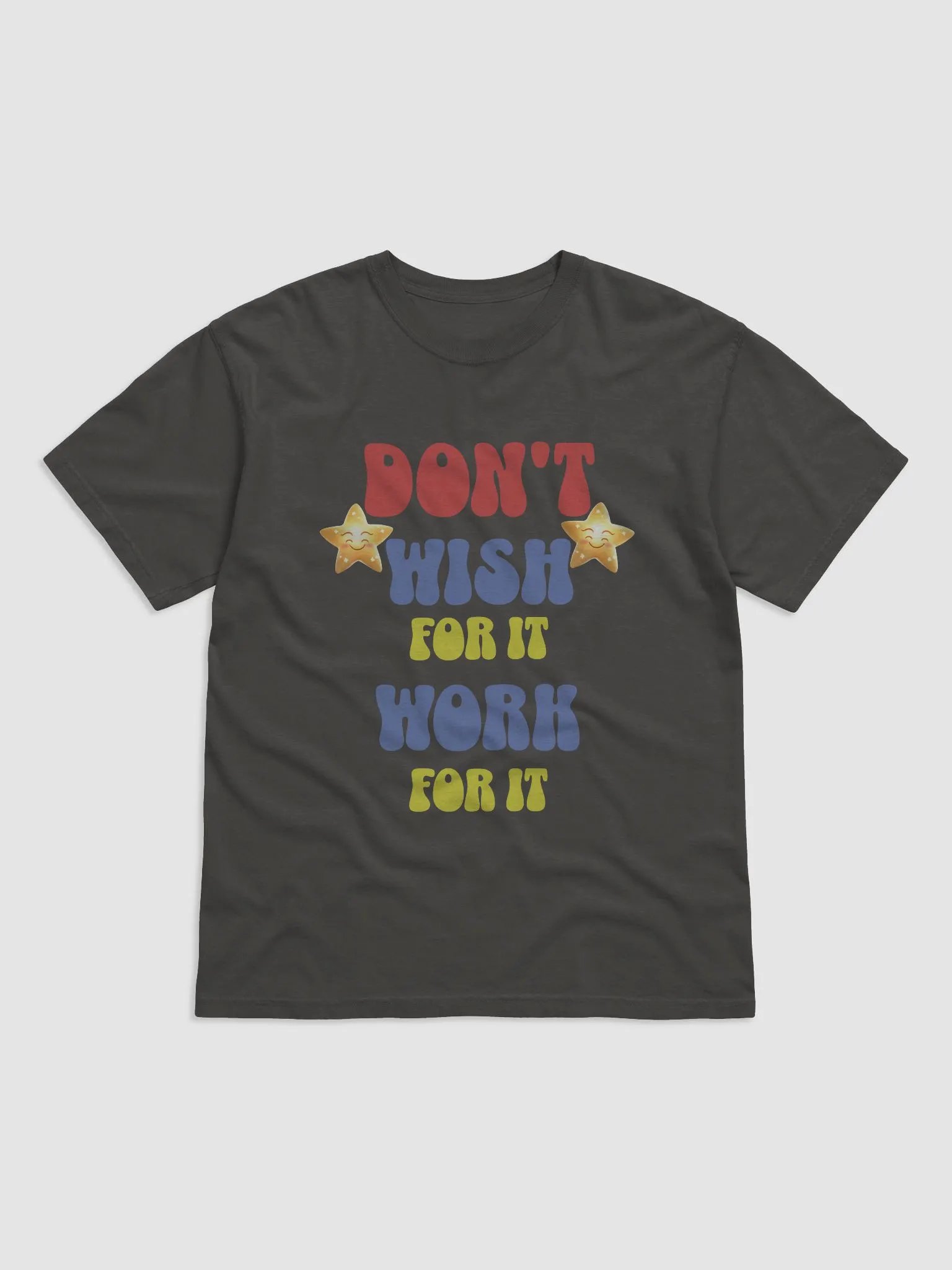 Work for it Heavyweight T-shirt (Groovy style) product image (18)