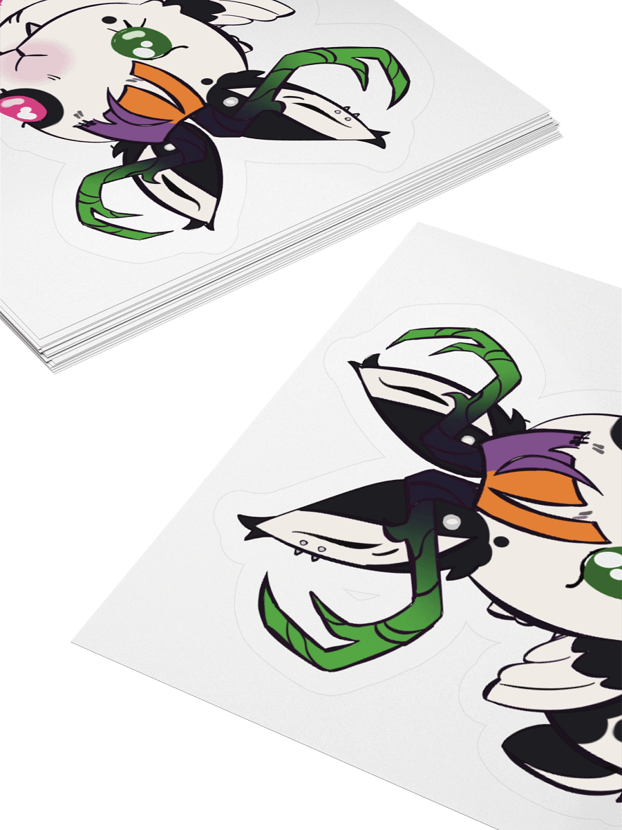 Whimsical Wolpertinger Stickers product image (11)