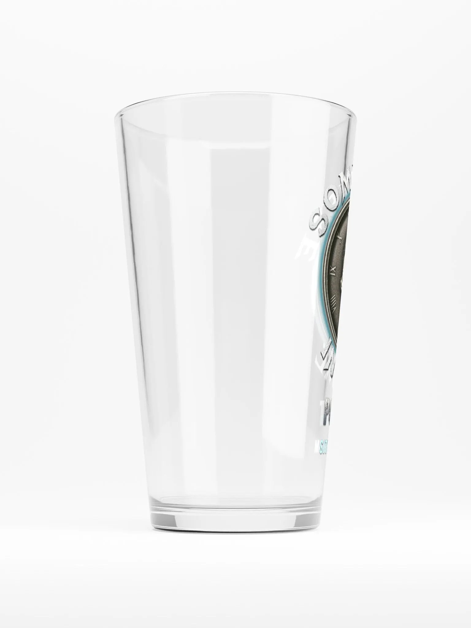 Somewhere in Time Podcast Pint Glass product image (2)