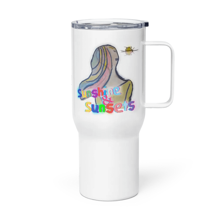 Sunshine & Sunsets Travel Mug with a Handle product image (4)