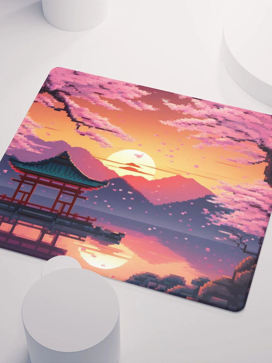Cherry Blossom 8-bit Gaming Mouse Pad product image (3)