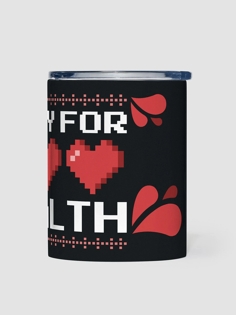 Horny for Health - Steel Tumbler w/ Lid product image (4)