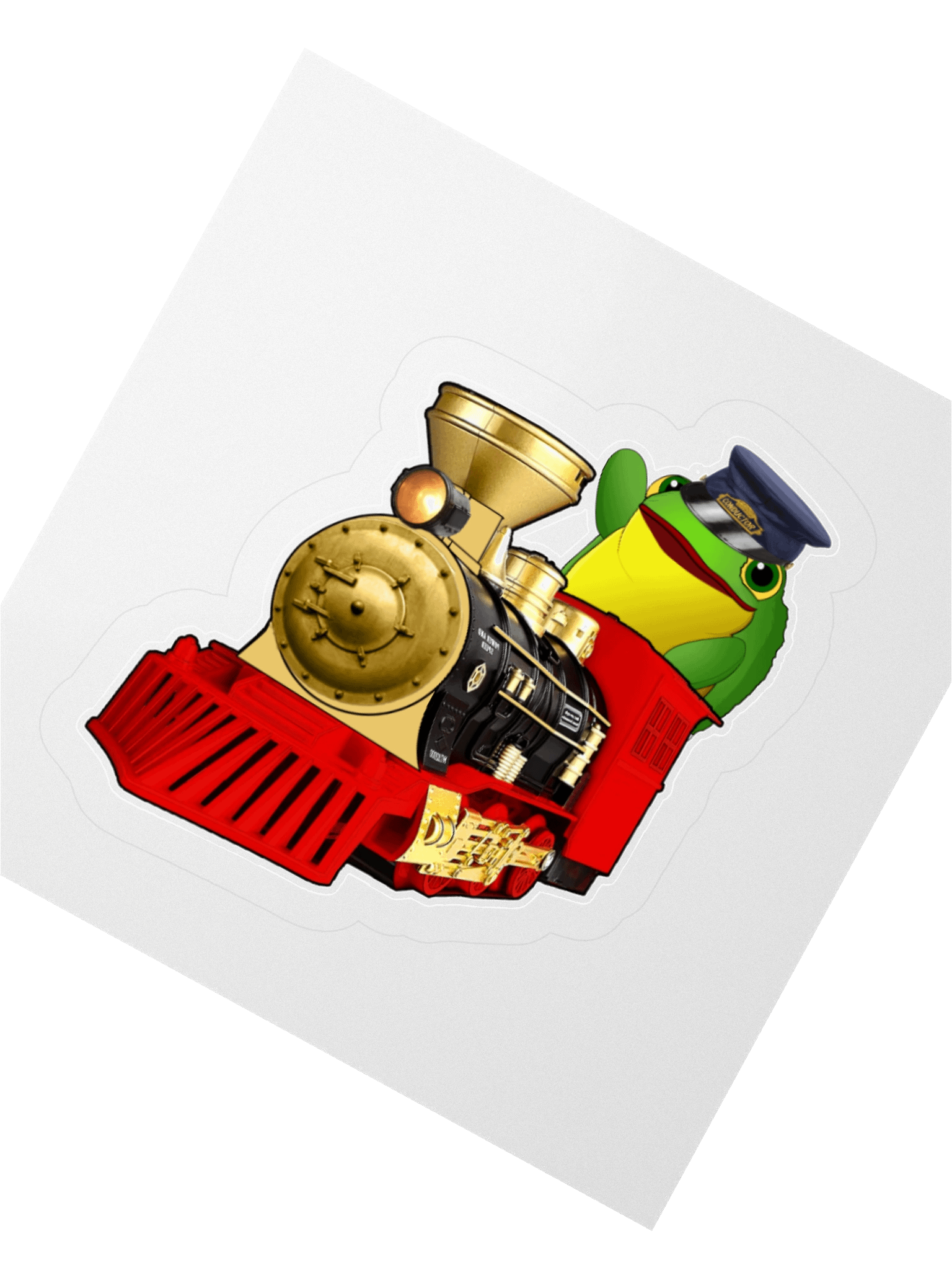 FROGGIE CHOO CHOO STICKER product image (8)
