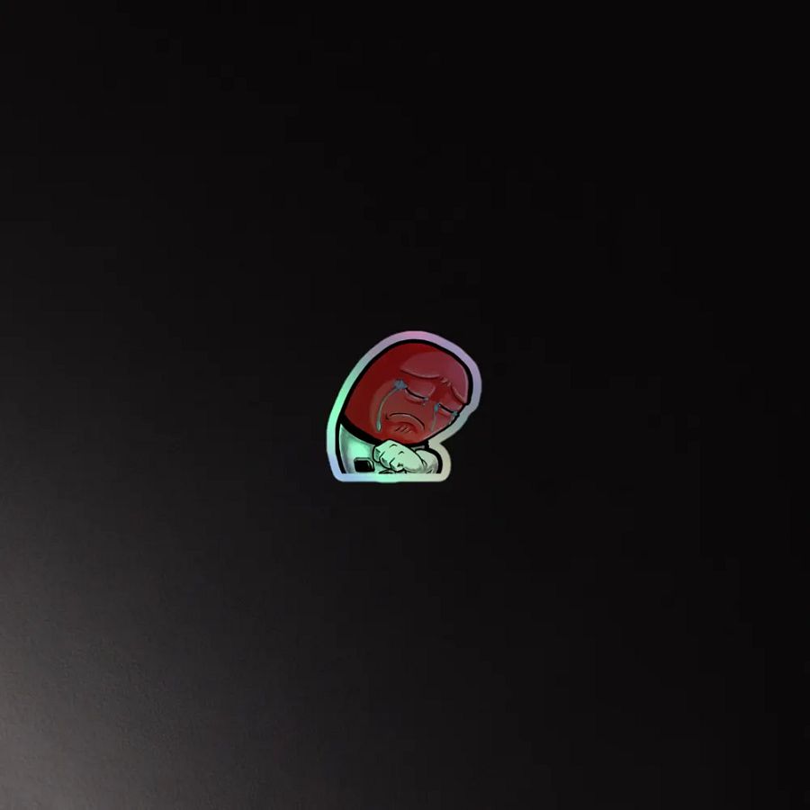 Sad - Sticker Olografico product image (2)