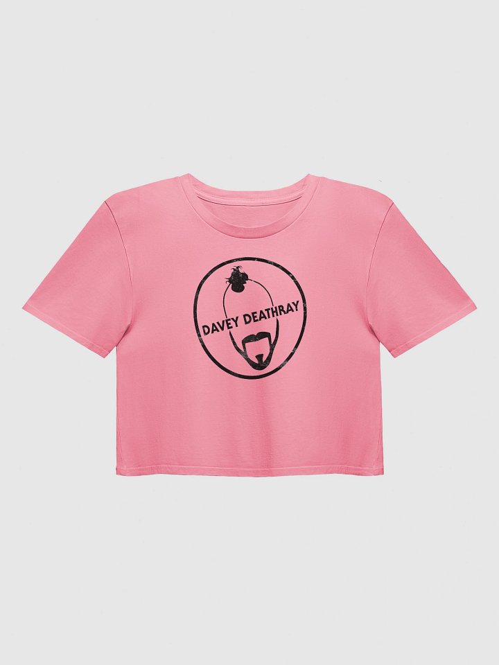 Davey Deathray Crop Tee Black Logo product image (3)