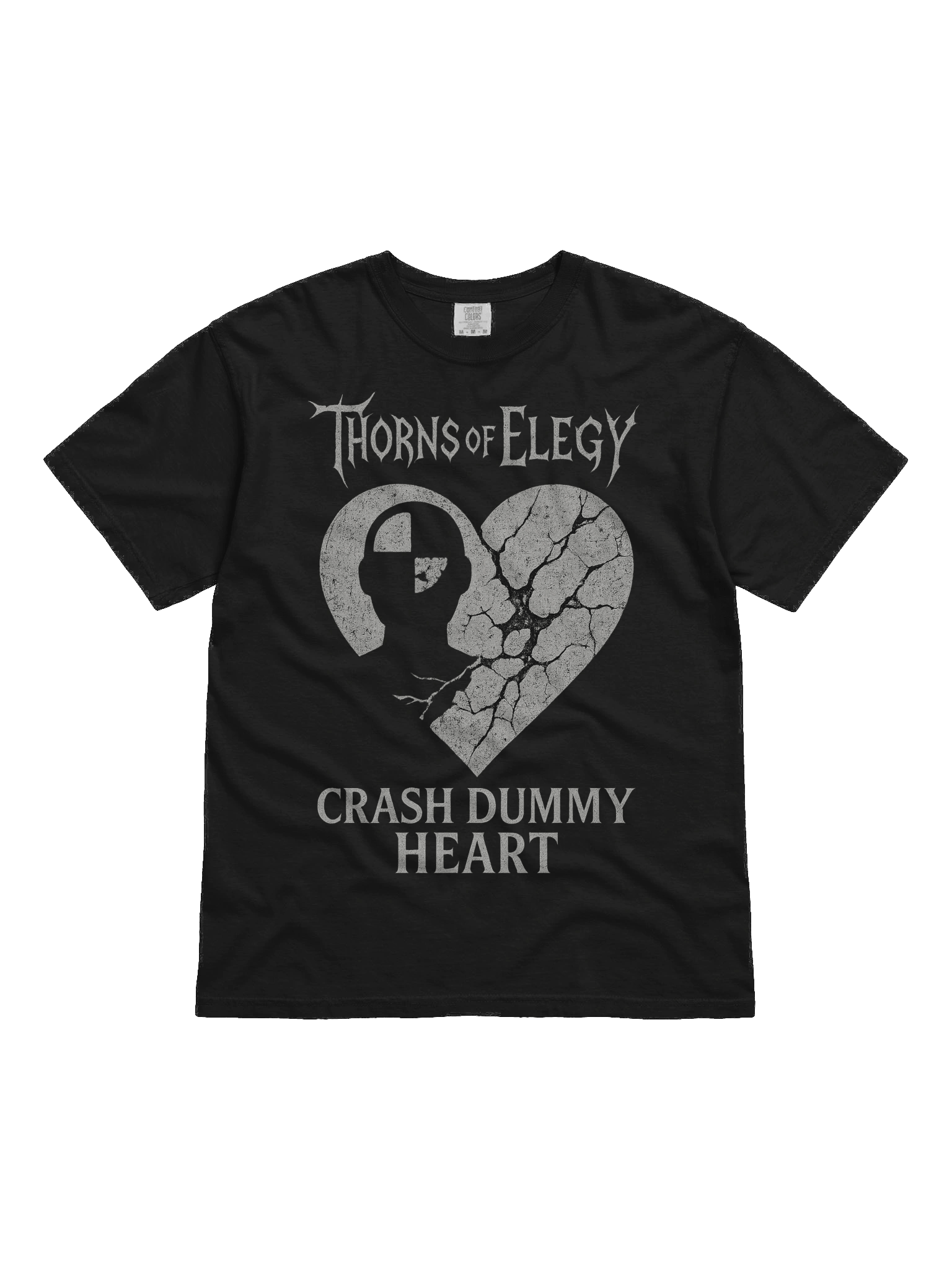 Crash Dummy Heart Tee – Thorns of Elegy product image (1)