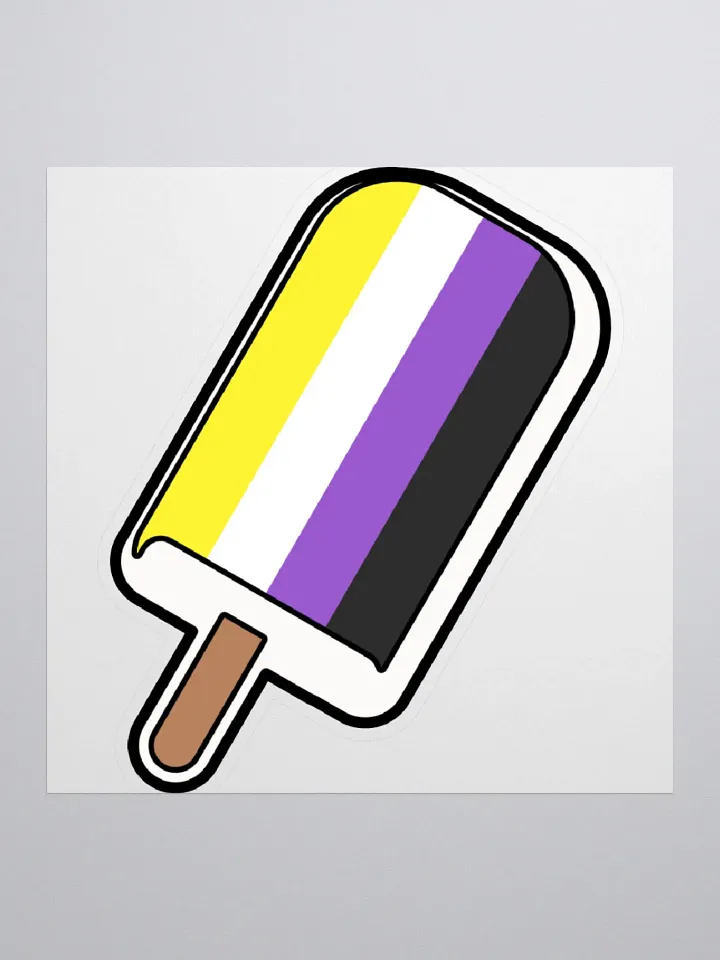 Non-Binary Popsicle Sticker product image (1)