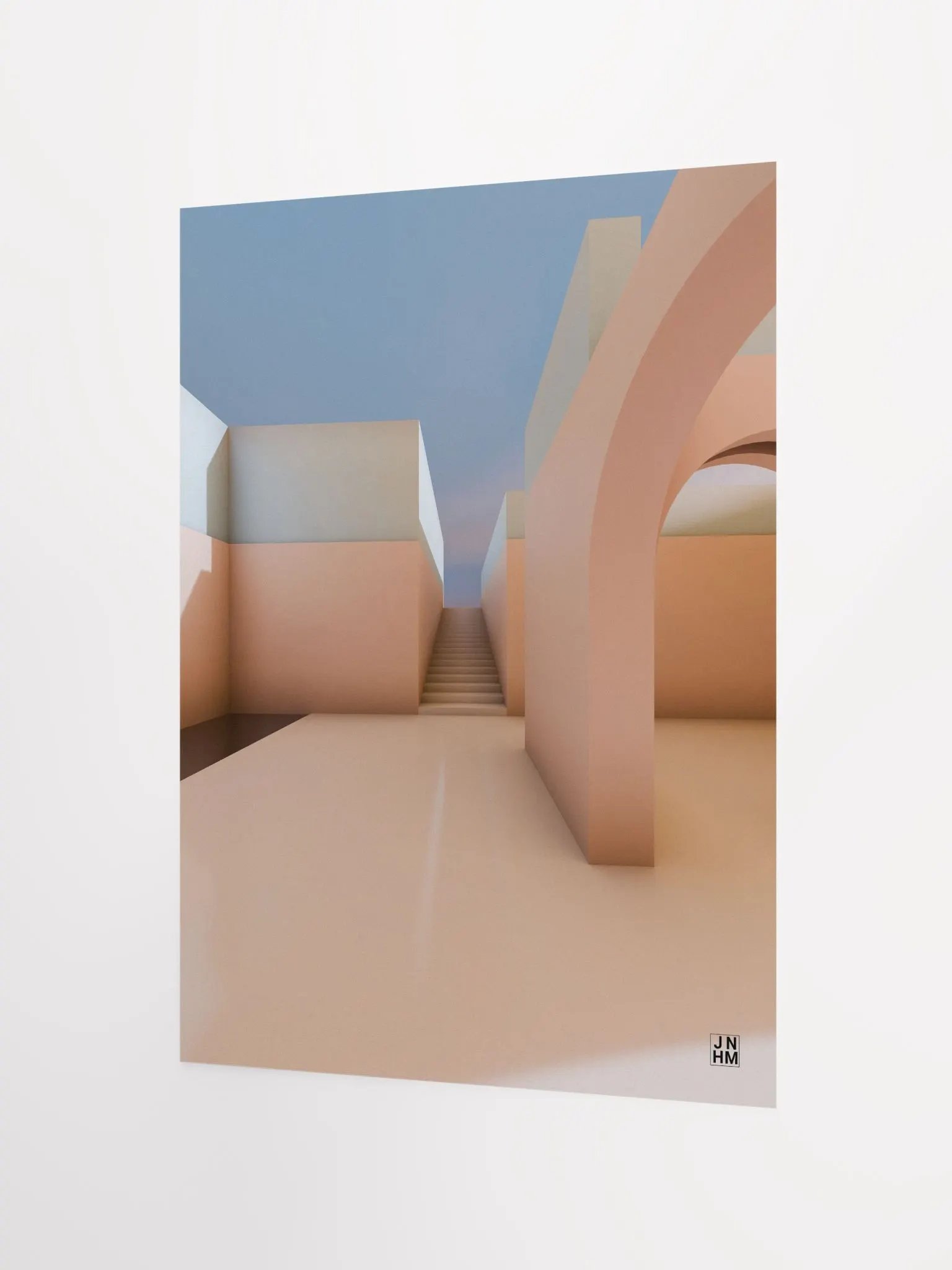 Architectural Landscape - Sand Palace 02 12"x16" Frameless product image (2)