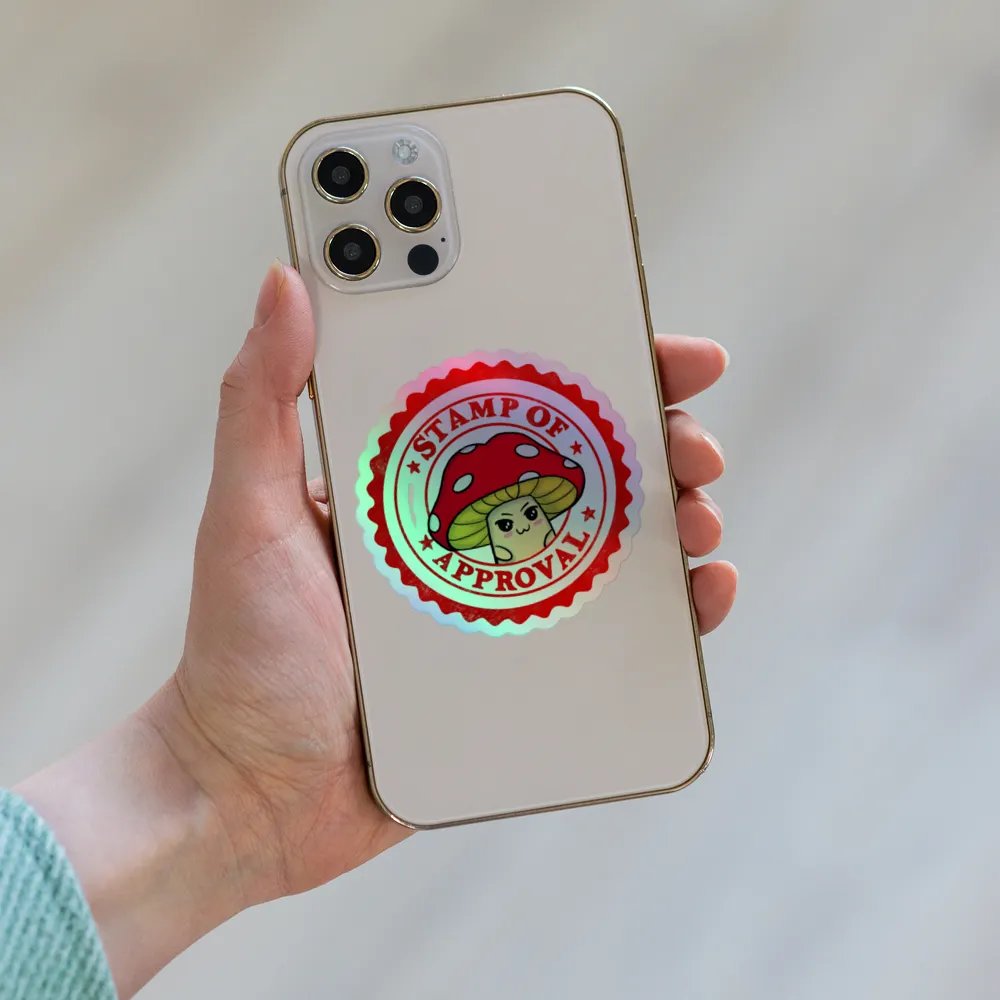 Mushroom Stamp Sticker product image (8)