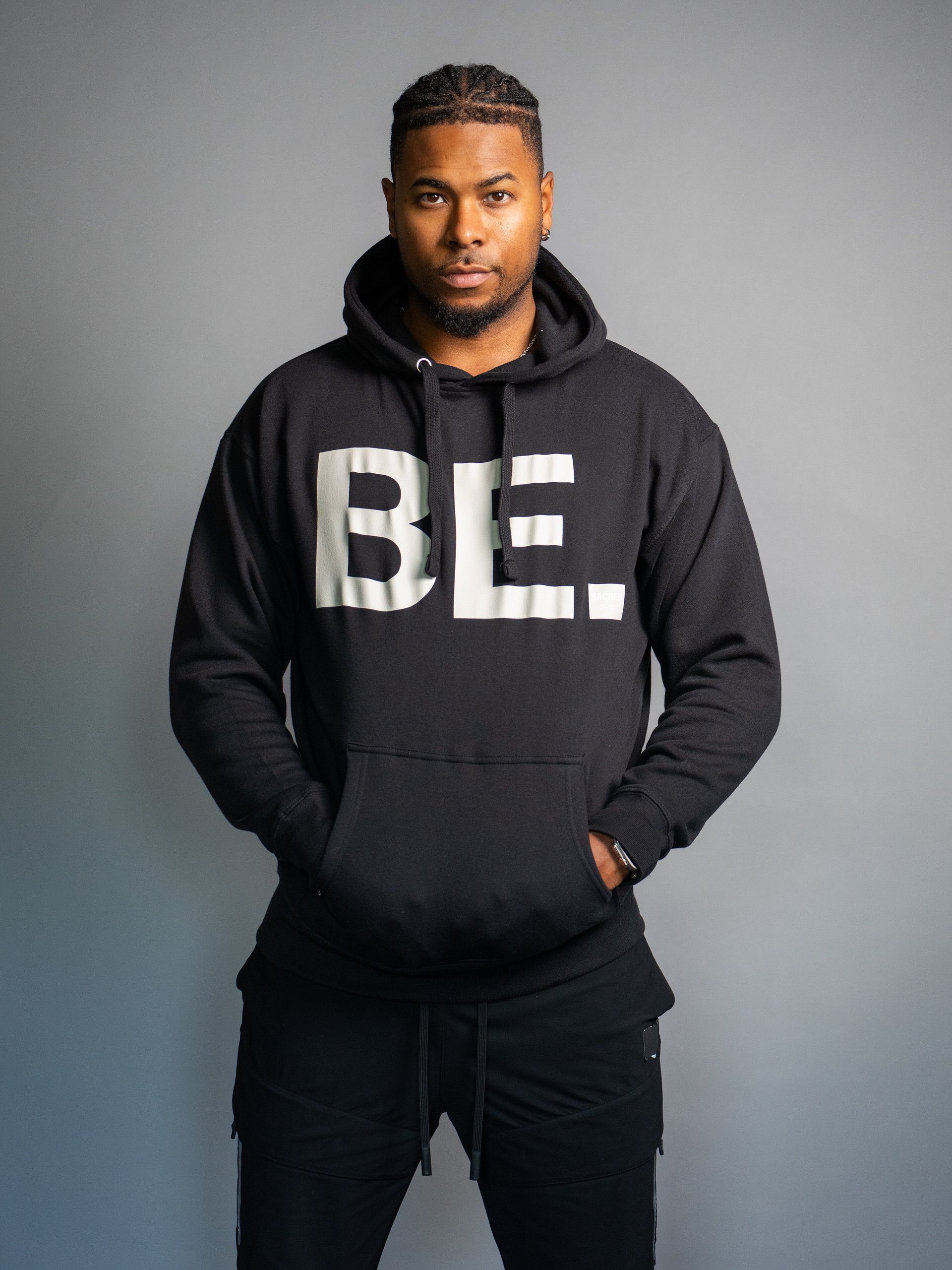 The BE. Hoodie (Dark) product image (9)