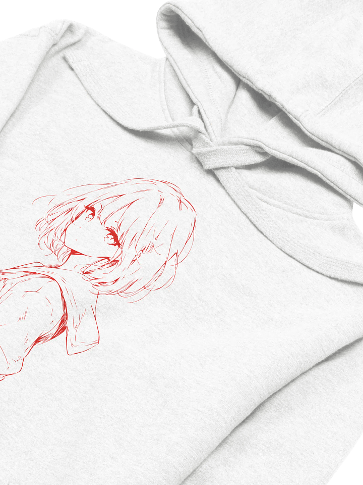 Minimalistic Anime Front Printed Hoodie product image (2)