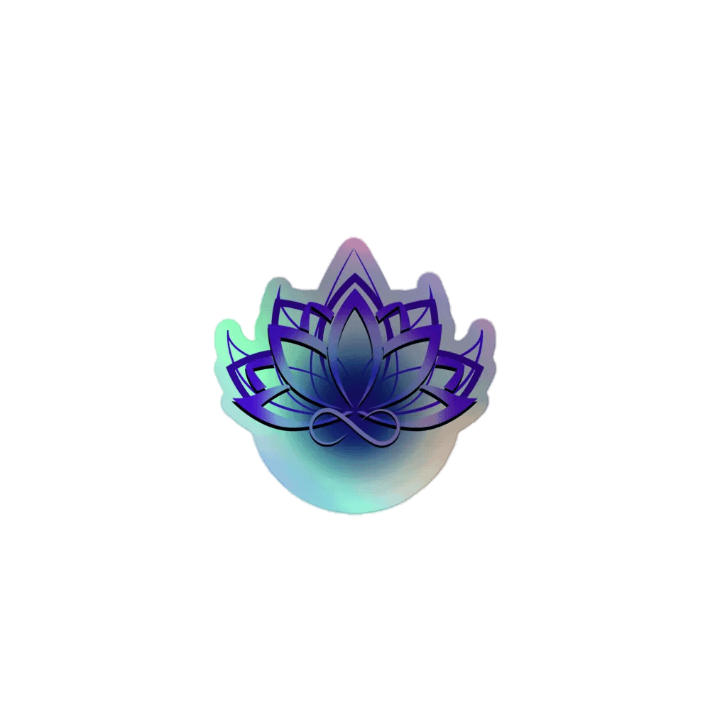 Flexxfinity Lotus Holo Sticker product image (1)