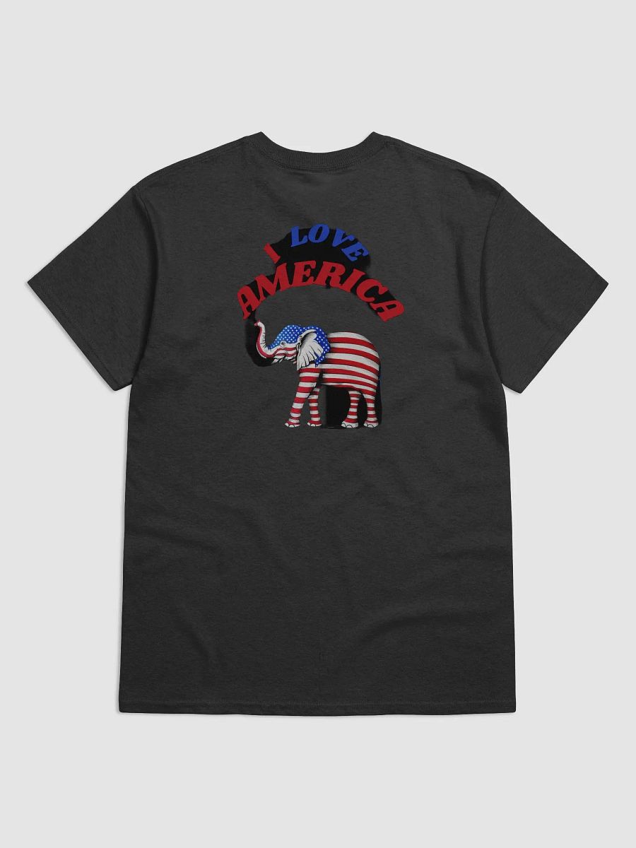 Graphic Tee Patriotic Elephant product image (6)