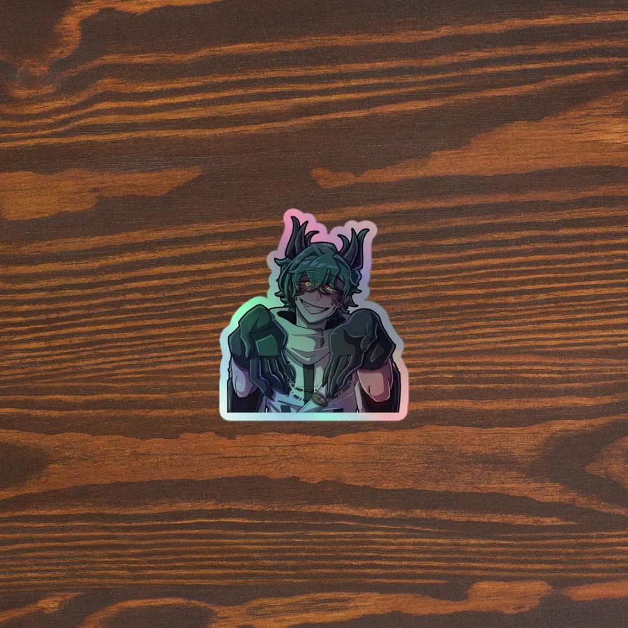 Cult mist holographic sticker product image (5)