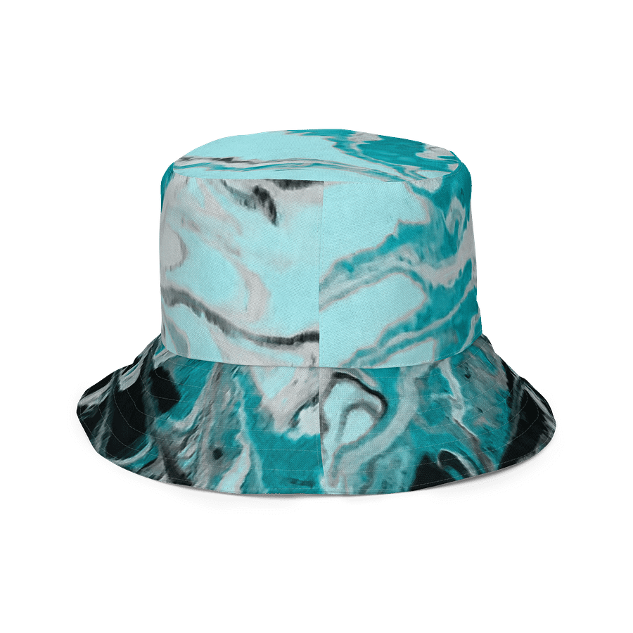 Fluid Turquoise Art Hat product image (6)
