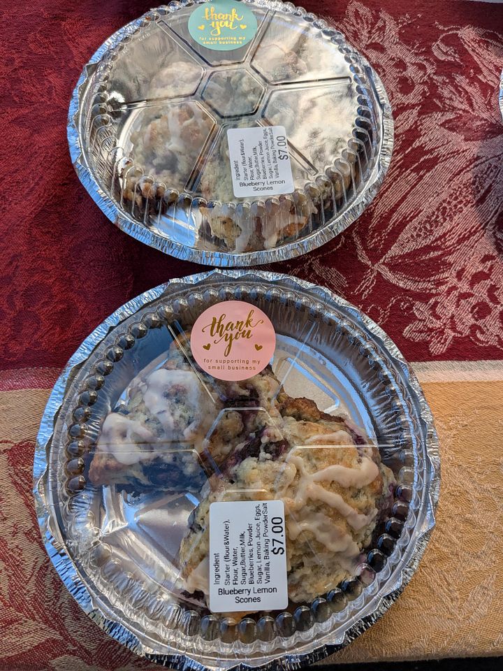 Sourdough Scones- 4pk product image (1)
