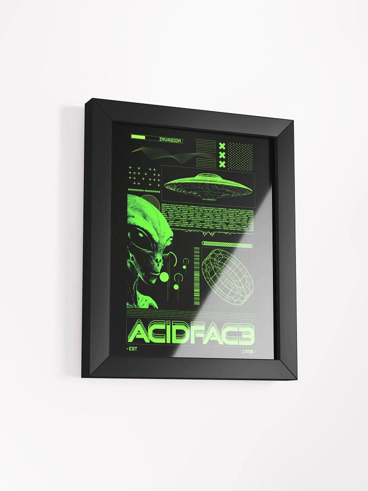 Framed alien invasion poster product image (38)