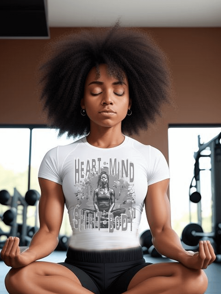 Takes Heart Mind Spirit Body Fitness Meditation Trainer T-Shirt product image (1)