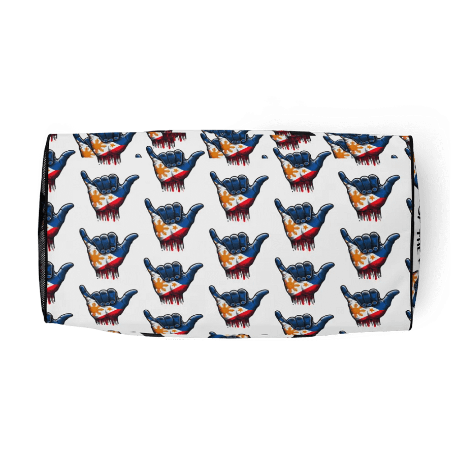 Mabuhay The Aloha of the Philippines Duffle Bag - Shaka Hang Loose Vibes for Your Adventures product image (7)