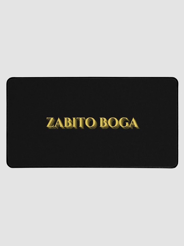 Mouse Pad "Zabito Boga" Black product image (1)