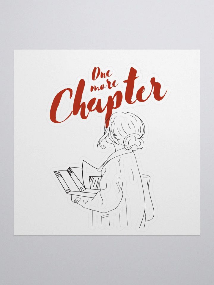The 'One More Chapter' Sticker product image (1)