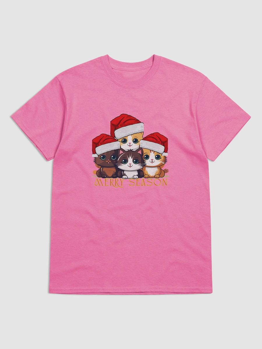 Festive Cats Santa T-Shirt product image (10)