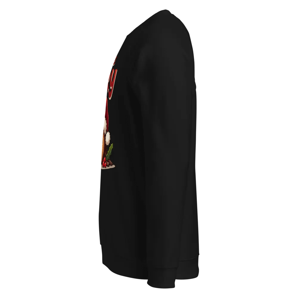 Yule Be Sorry - Festive Santa Hat Log Sweatshirt product image (8)