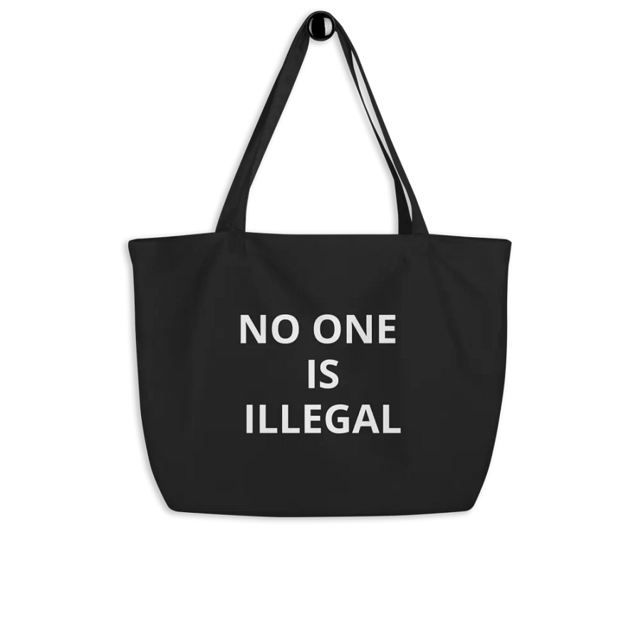PRIS- NO ONE IS ILLEGAL-Econscious Organic Cotton Tote product image (5)