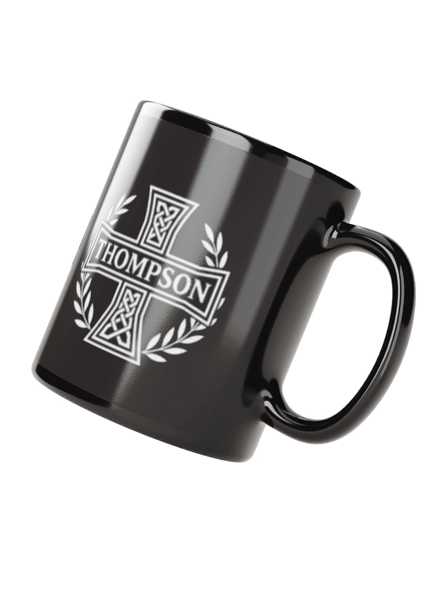 Ornate Cross Personalized Mug Thompson product image (2)