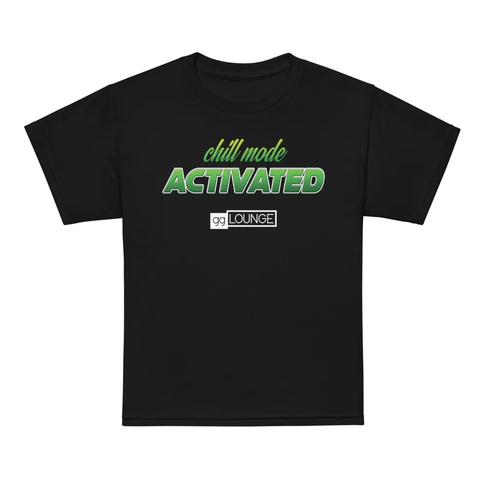 Chill Mode Activated Youth Sports Tee product image (7)