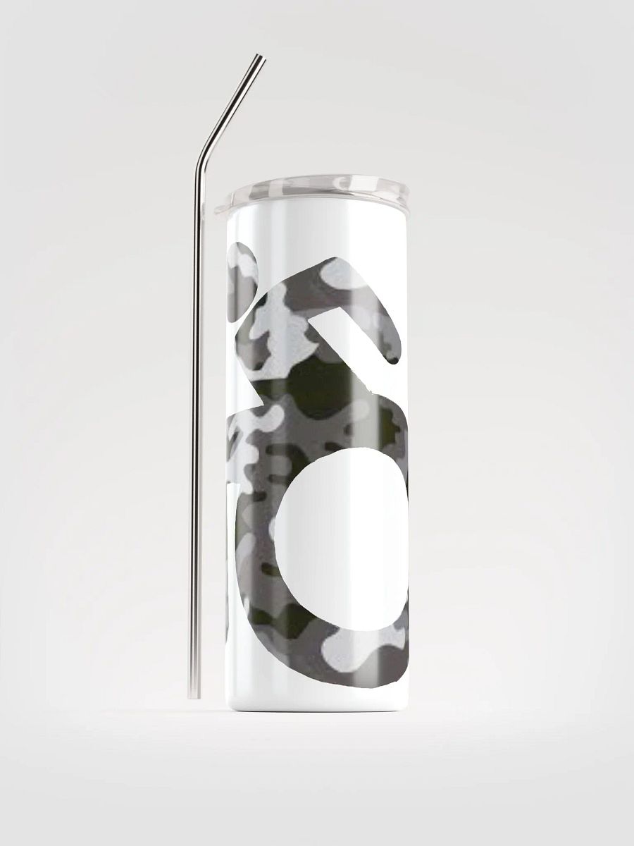 Wheelie, Dark Gray Camo SS Tumbler product image (1)