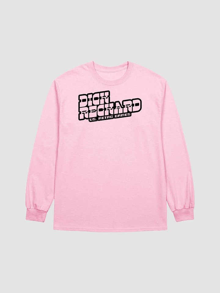 Dick Reckard vs Retro Games MonoBlack Logo Unisex Long Sleeve Shirt product image (1)