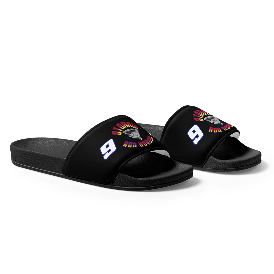 Stormin Ron Norman #9 Vision West Motorsports Women's Slides product image (6)