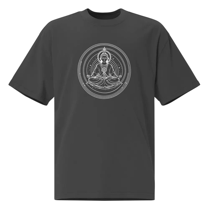 [Meditation 3 - White] Oversized T-Shirt product image (1)