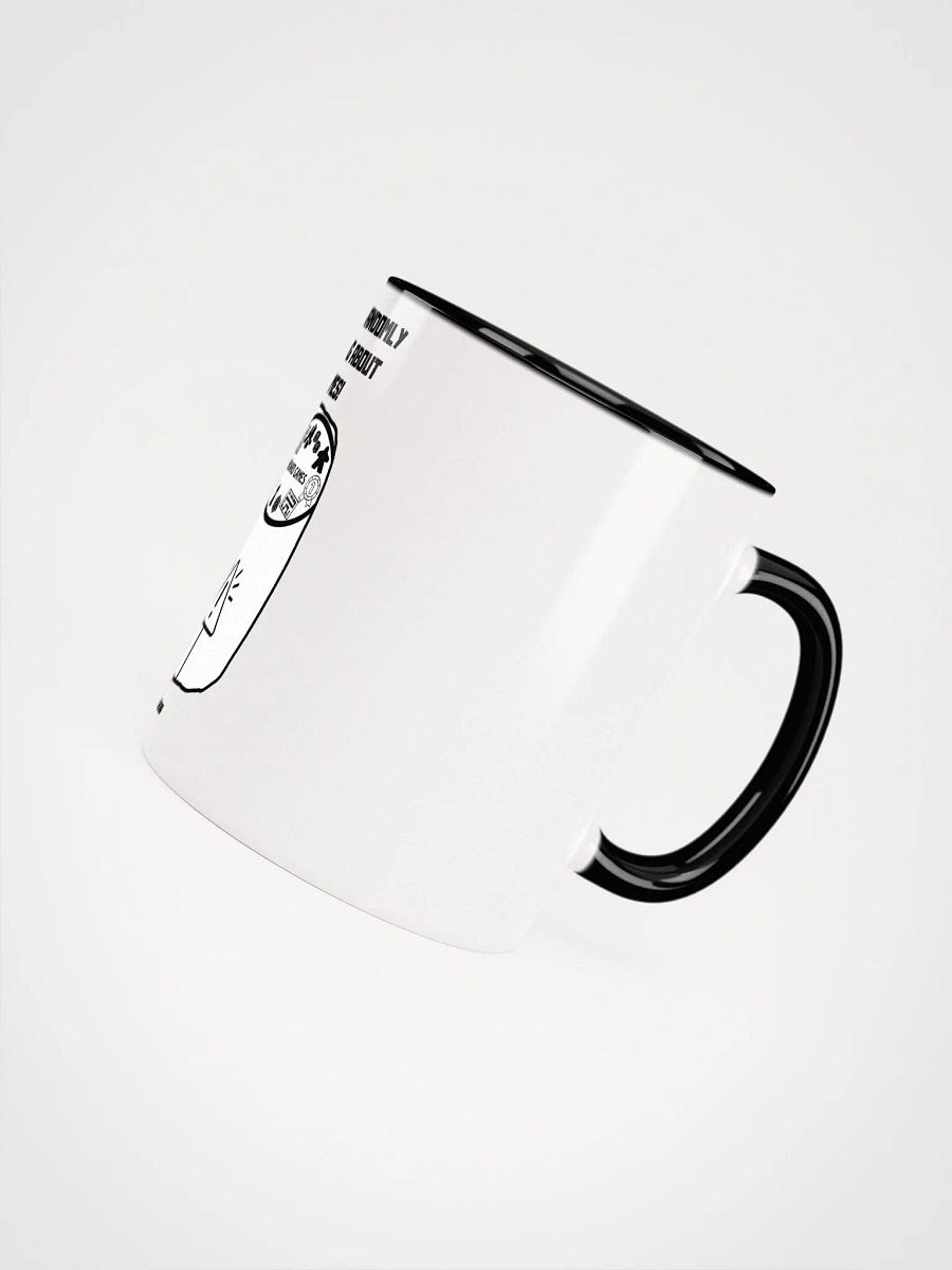 CAUTION: MAY RANDOMLY START TALKING ABOUT BOARD GAMES! | White Ceramic Mug with color on the inside product image (43)