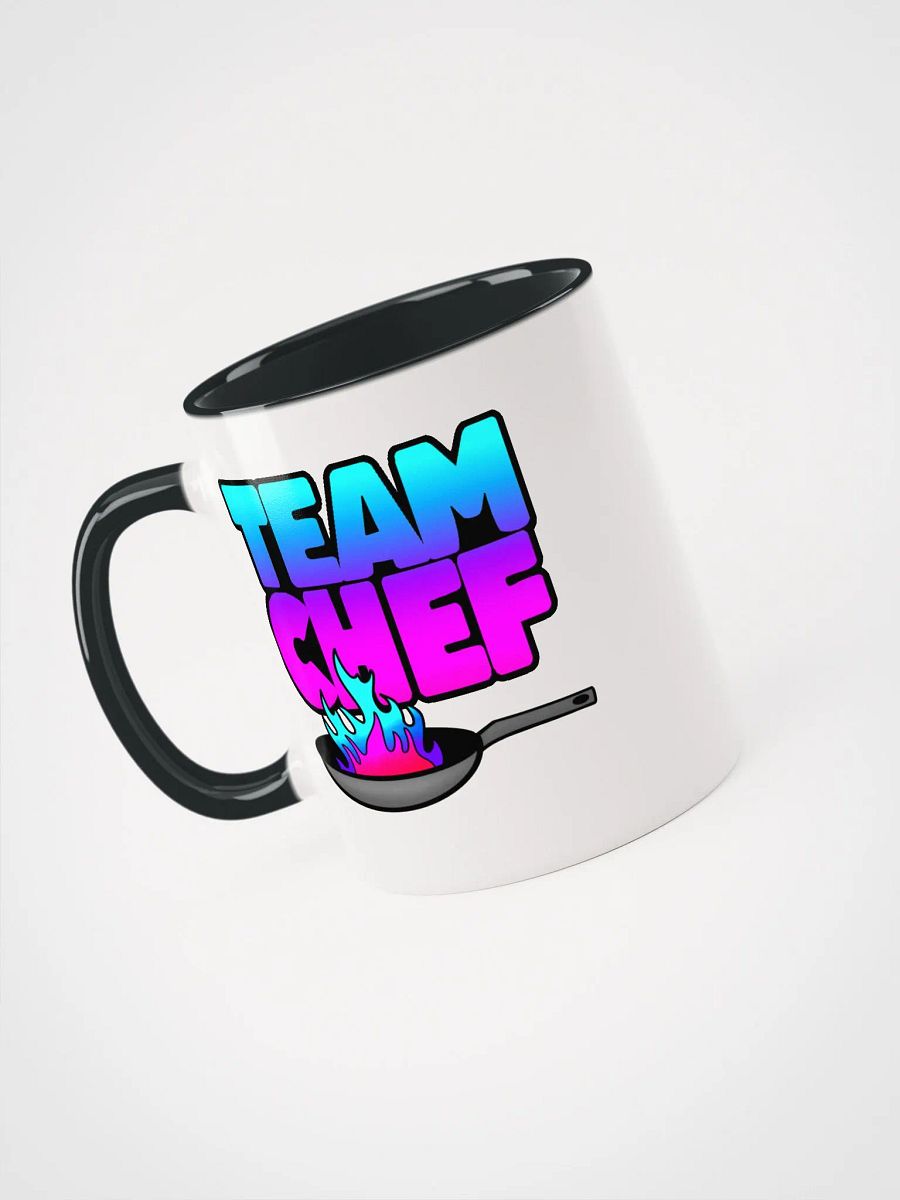 TEAM CHEF BLACK/WHITE MUG product image (3)
