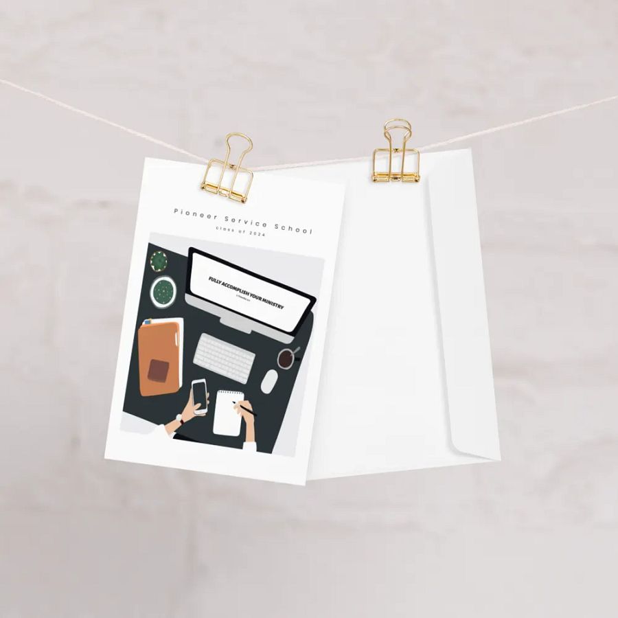 Pioneer Service School | Class of 2024 | Greeting Card product image (1)