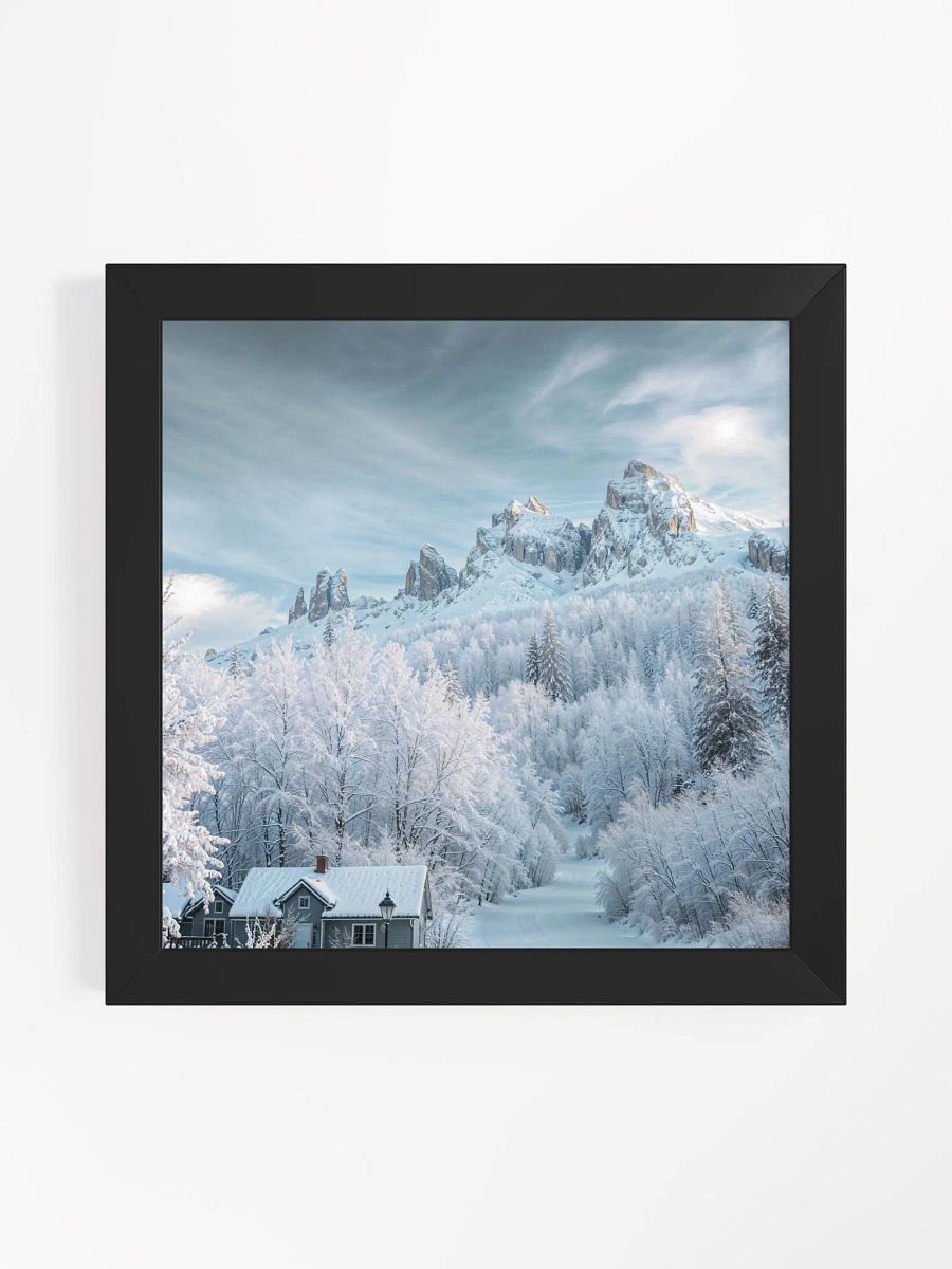 Frozen Landscape Framed Print product image (25)