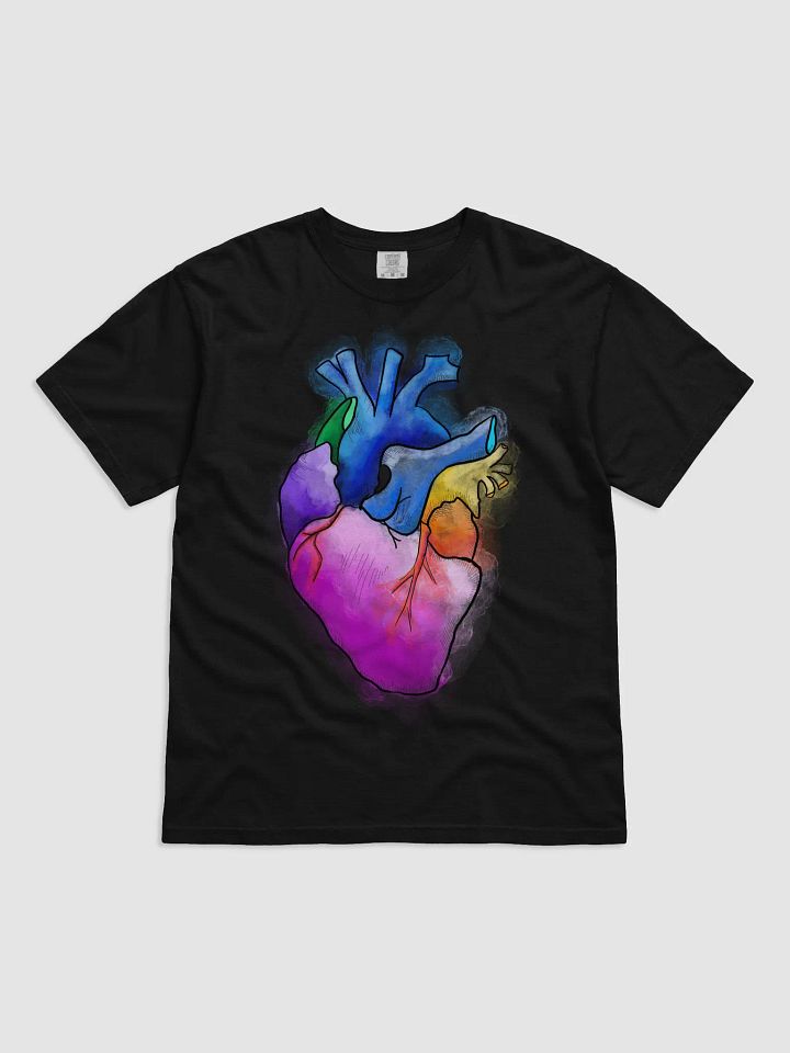Watercolor Heart T-shirt product image (1)