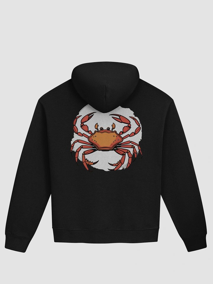 Vibrant Crab Cartoon Oversized Hoodie product image (6)