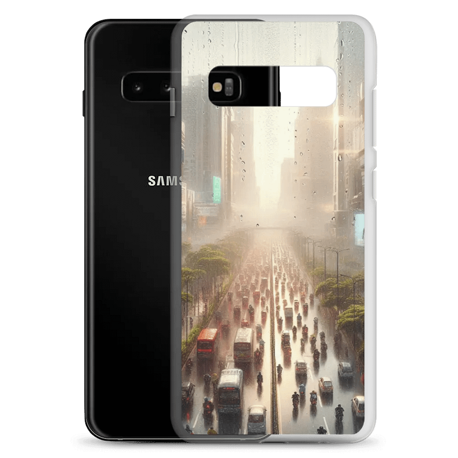 Urban Mist Samsung® Clear Case | AI Design product image (9)