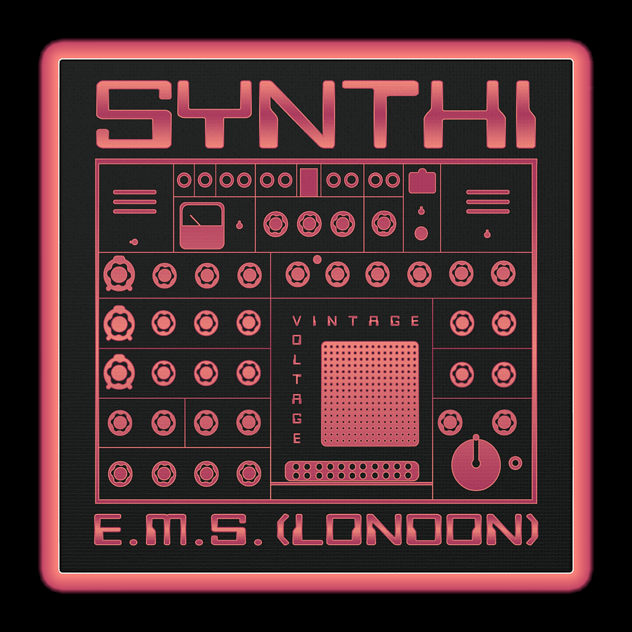 EMS Synthi - Canvas Artwork (Electronic Music Studios London Synthi AKS VCS3) by Vintage Voltage product image (7)