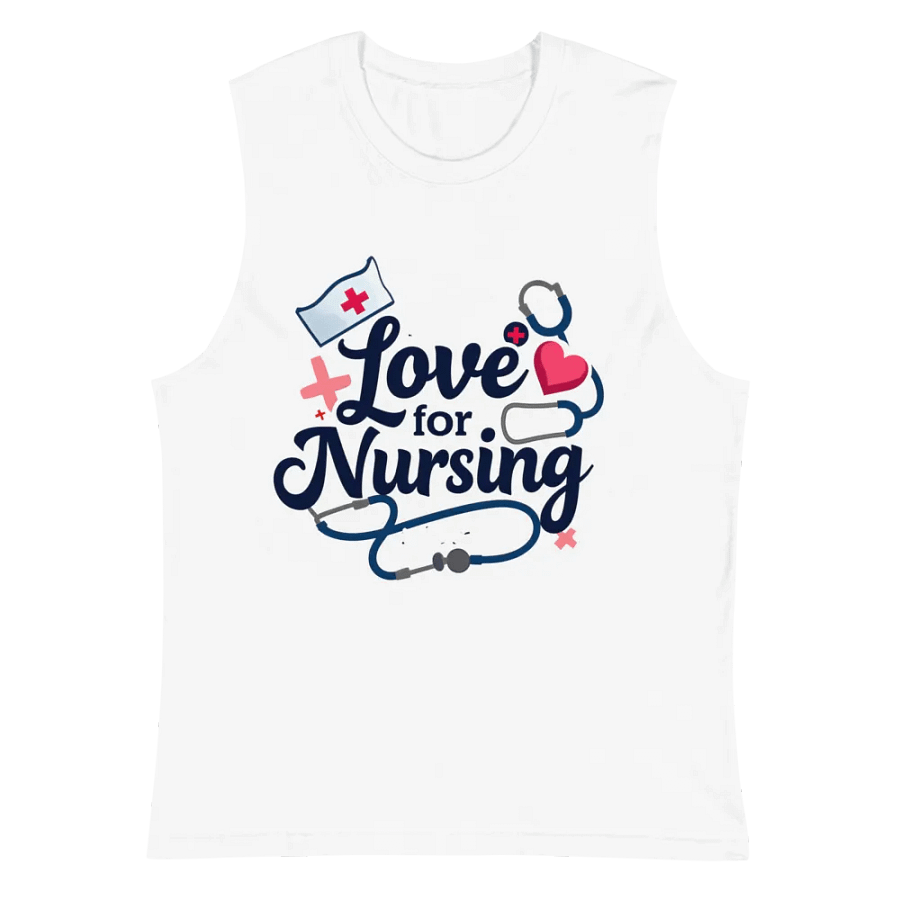 Nurse Love Muscle Tank product image (2)