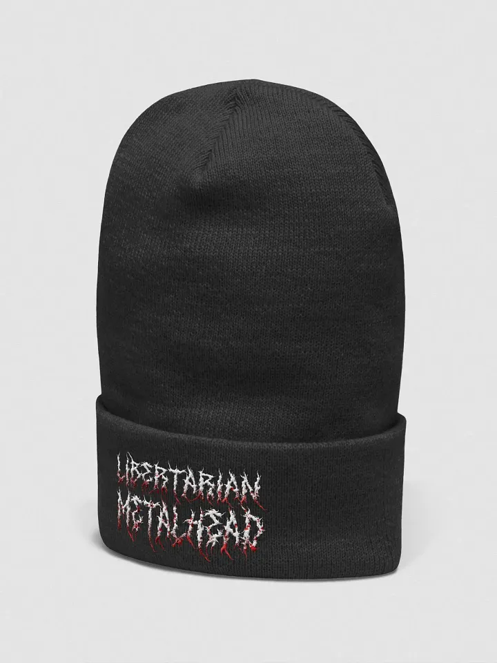 Libertarian Metalhead - Beanie Bloody product image (2)