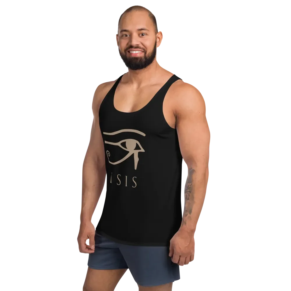 Isis Black All-Over Tank Top product image (2)