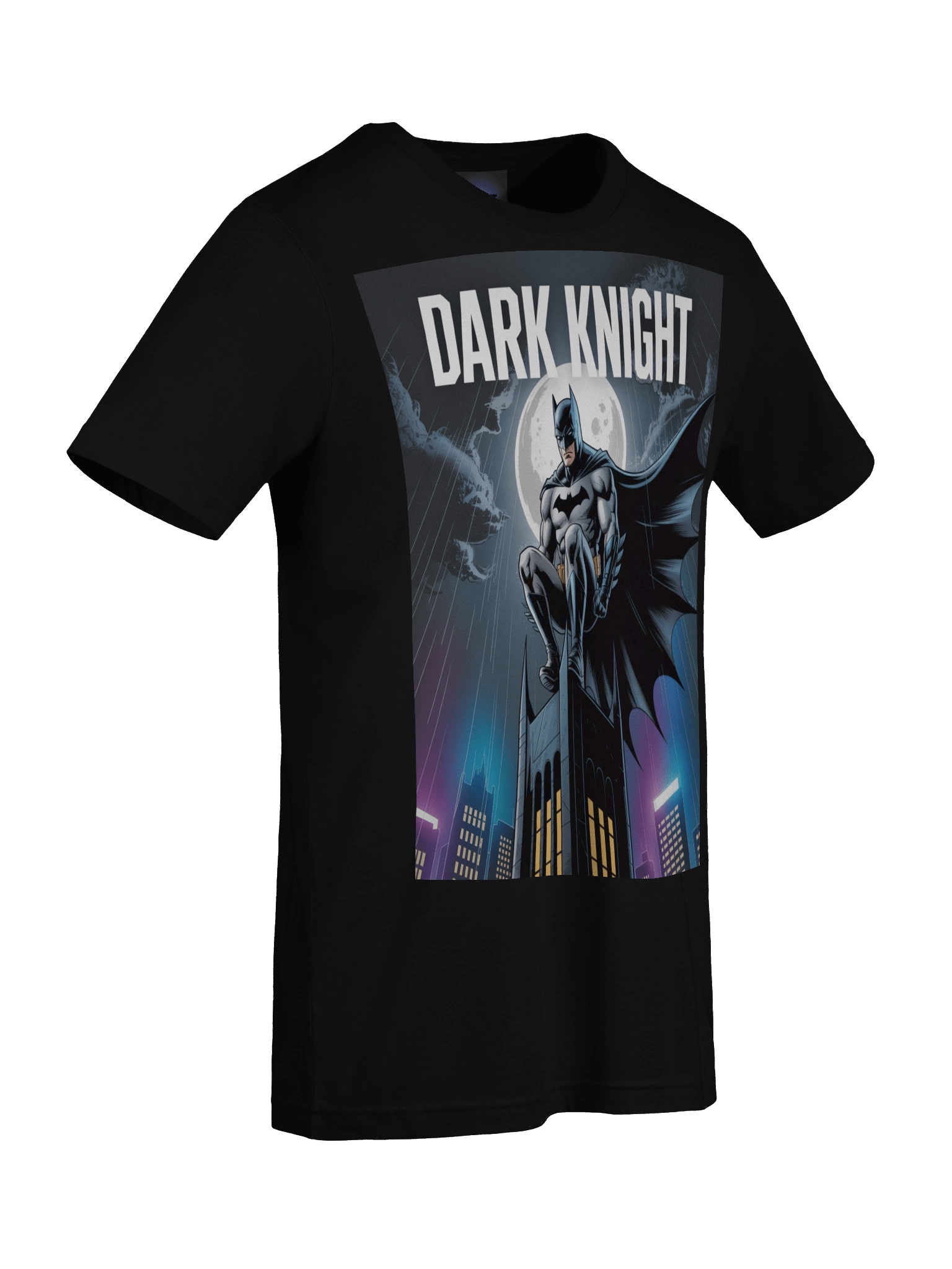 Nocturnal Nemesis: Dark Knight Batman T-Shirt product image (9)